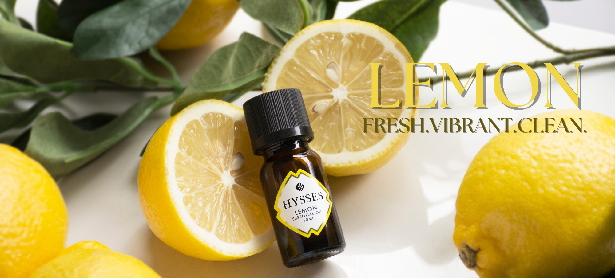 The Lemon Essential Oil: Fresh. Vibrant. Clean