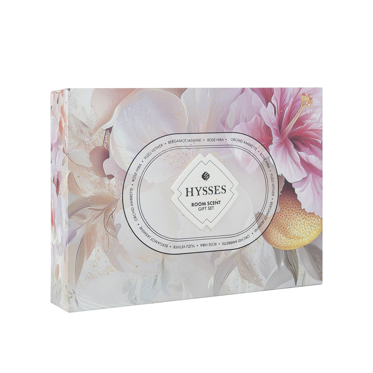 Gift Set Of 4 Room Scent, 65ml (Rose Hiba, Yuzu Vetiver, Bergamot Jasmine & Orchid Ambrette)