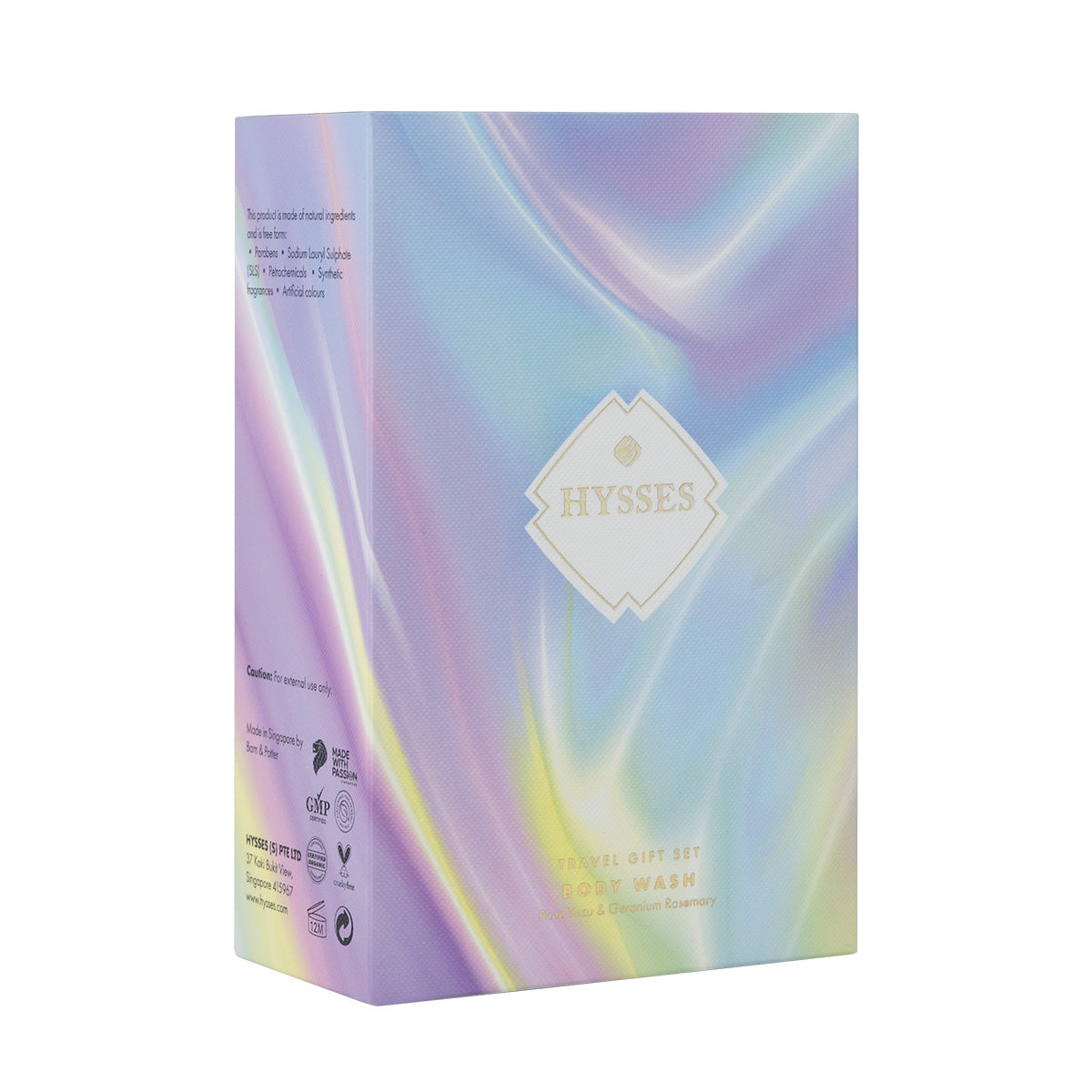 Gift Set Of 2 Body Wash, Plum Yuzu & Geranium Rosemary, 65ml