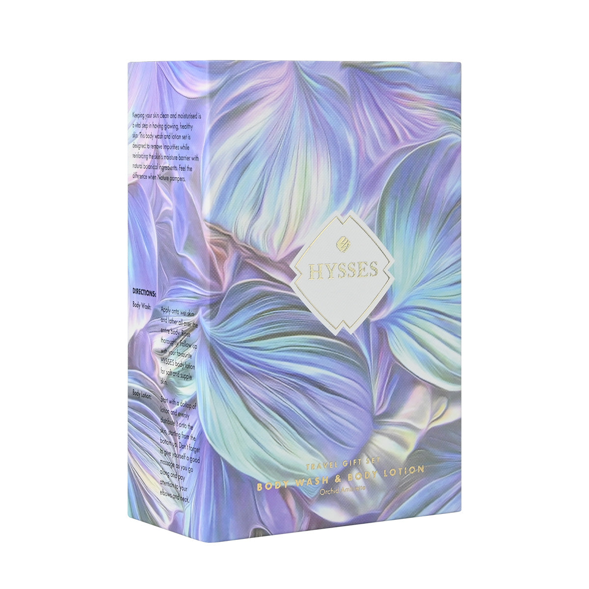 Gift Set Of 2 Body Wash & Lotion, Orchid Ambrette, 65ml