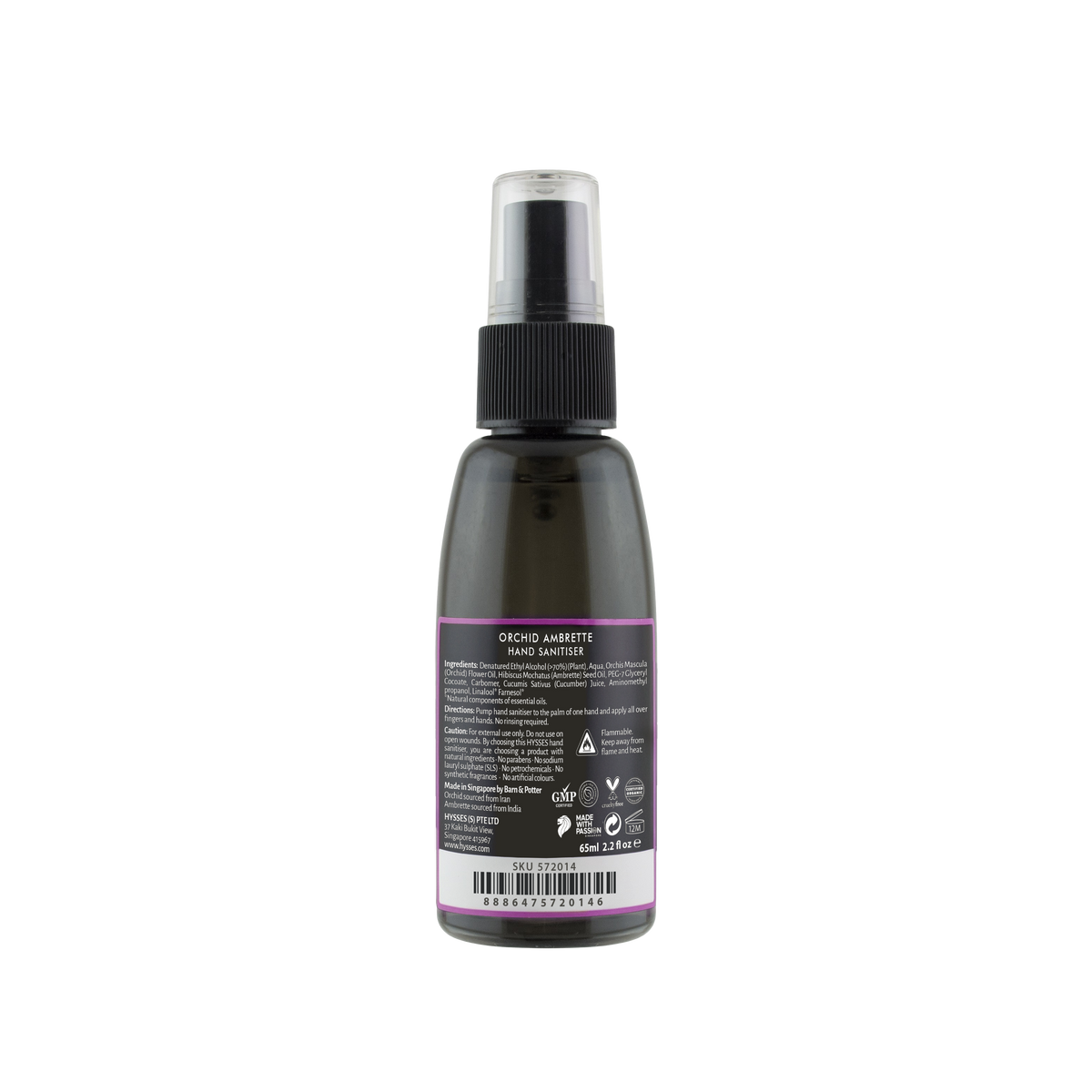 Hand Sanitiser Orchid Ambrette
