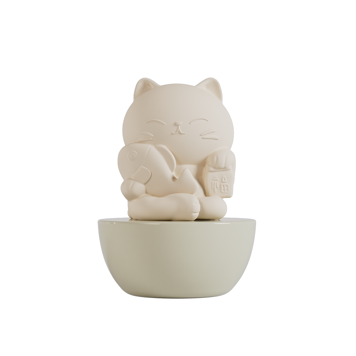 Clay Diffuser Ryoshi Cat