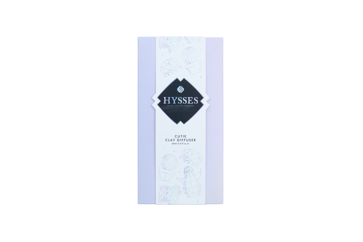 Cutie Clay Diffuser Hedgehog, Rose Hiba