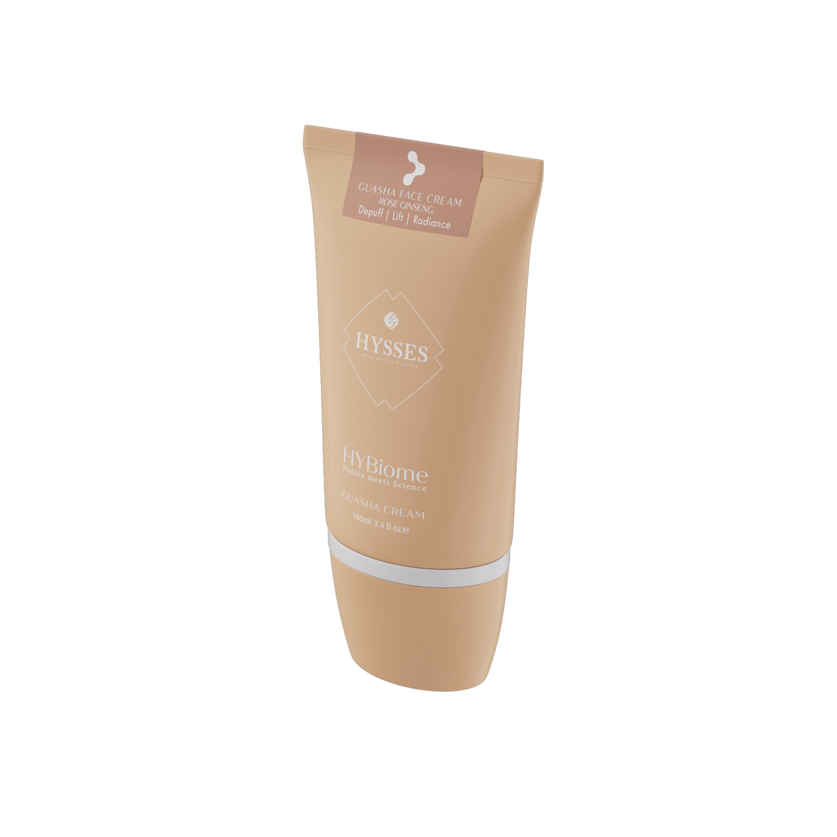 HYBiome Guasha Face Cream, Rose Ginseng