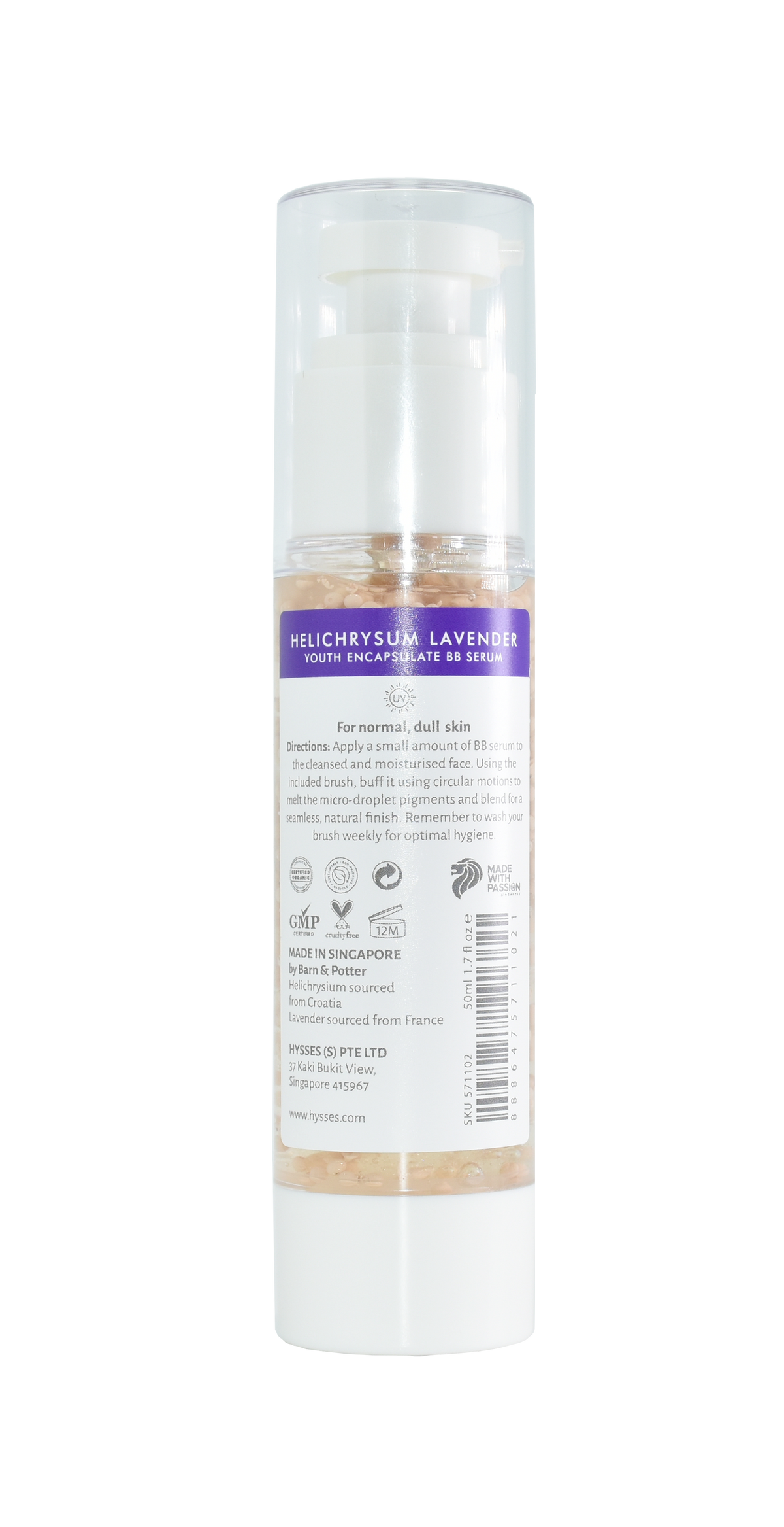 Youth Encapsulate BB Serum, Helichrysum Lavender