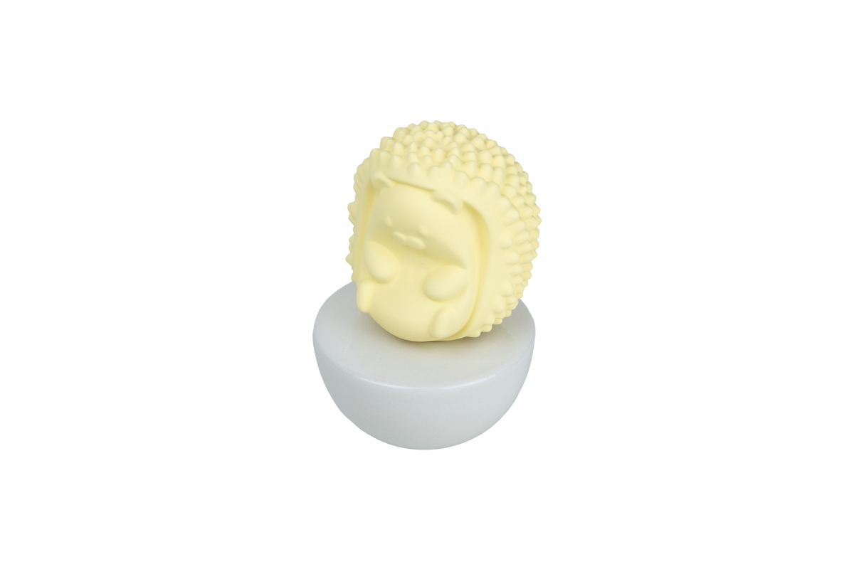 Cutie Clay Diffuser Hedgehog, Rose Hiba