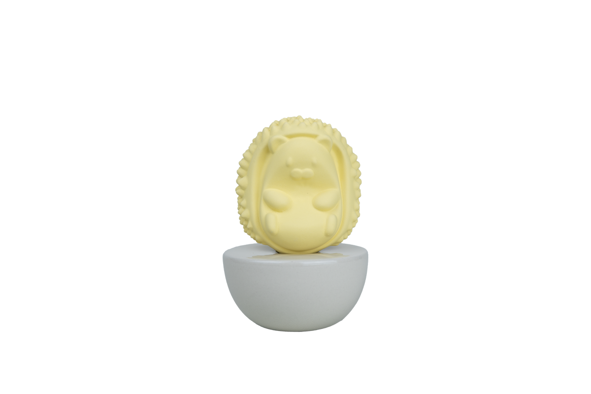 Cutie Clay Diffuser Hedgehog, Rose Hiba