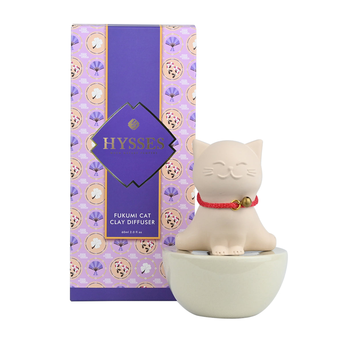 Clay Diffuser Fukumi Cat
