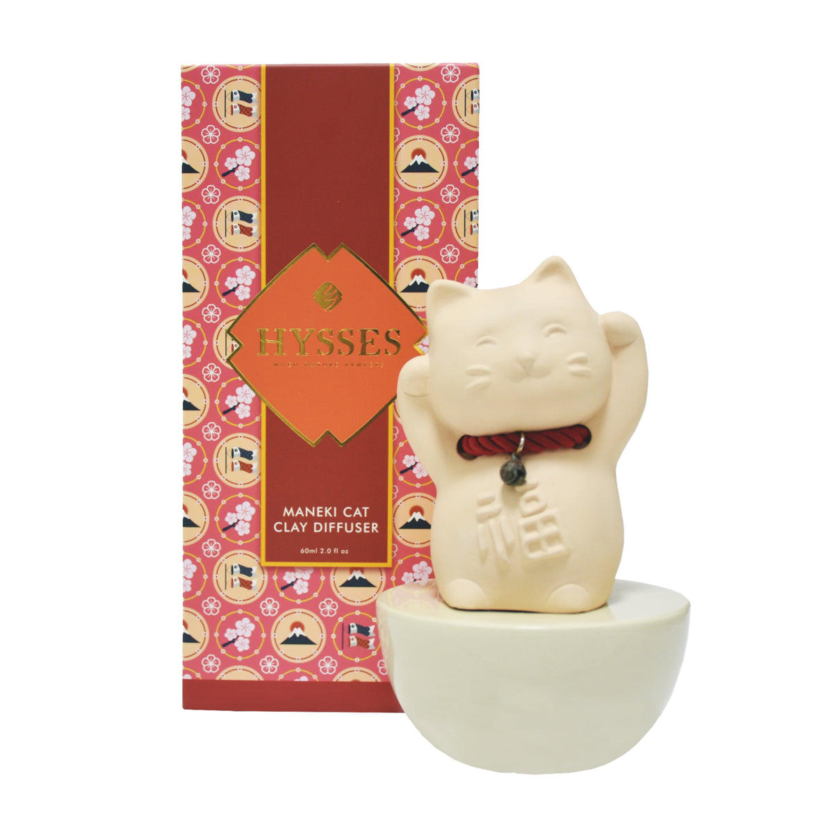 Maneki Cat Clay Diffuser