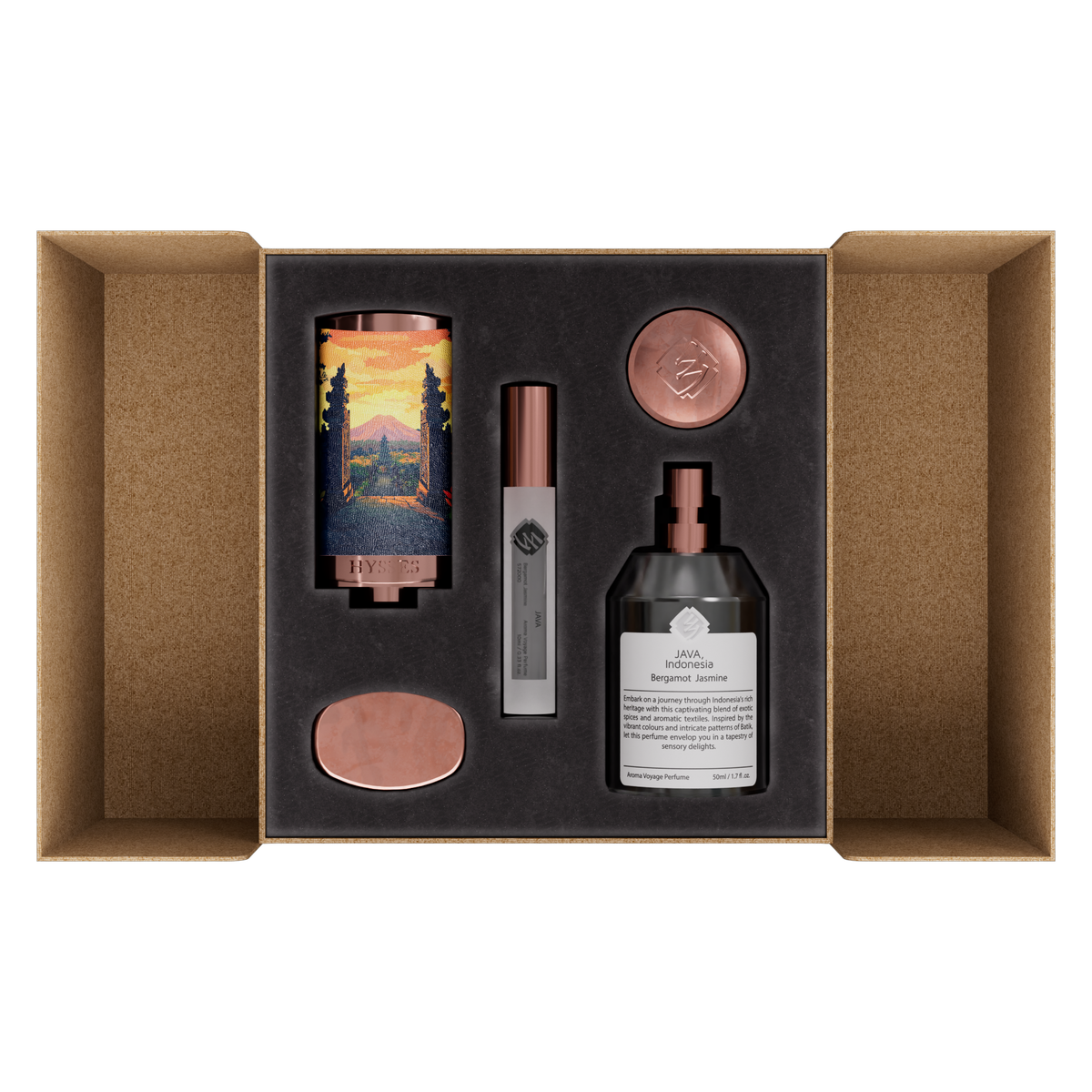 Aroma Voyage Perfume Set, Java Indonesia