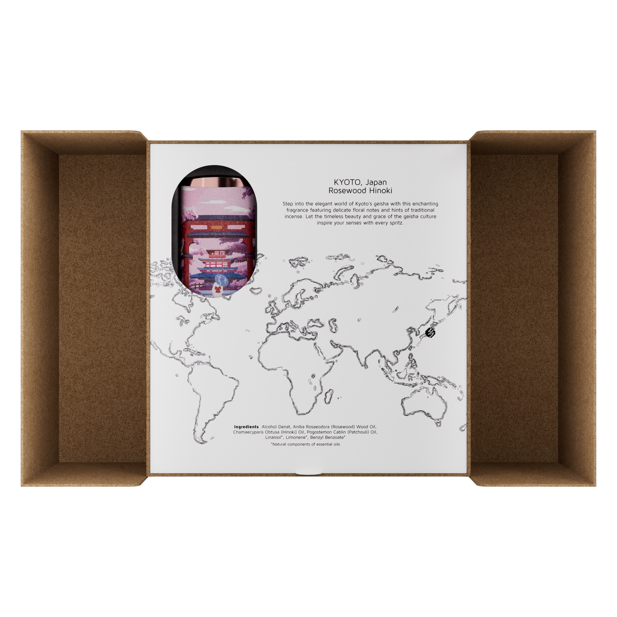 Aroma Voyage Perfume Set, Kyoto Japan