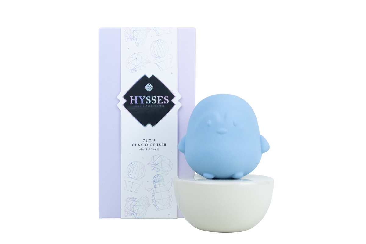Cutie Clay Diffuser Penguin, Bergamot Jasmine