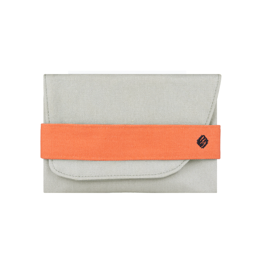 Travel Pouch, Olive Orange