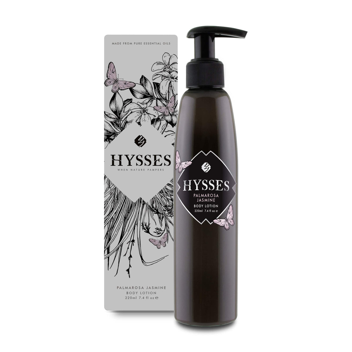 Hysses Body Care 220ml Body Lotion Palmarosa Jasmine