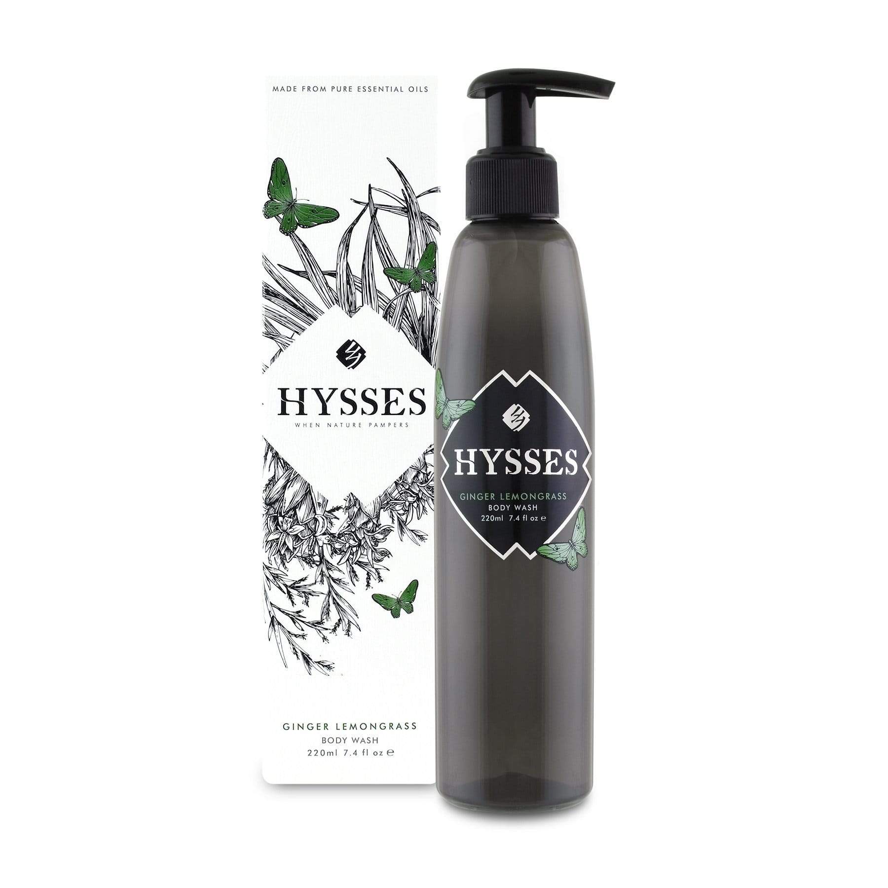 Hysses Body Care 220ml Body Wash Ginger Lemongrass 220ml