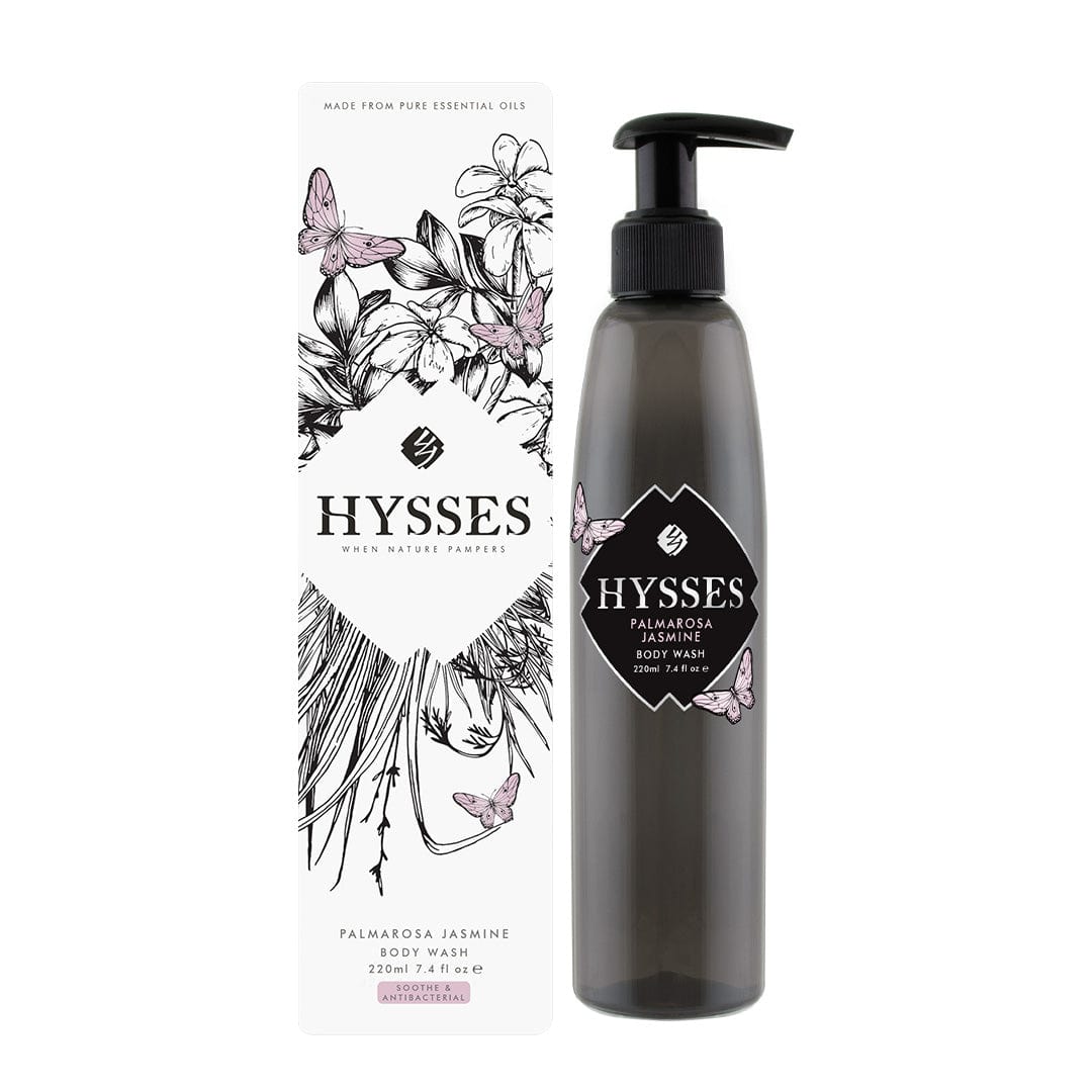 Hysses Body Care 220ml Body Wash Palmarosa Jasmine, 220ml