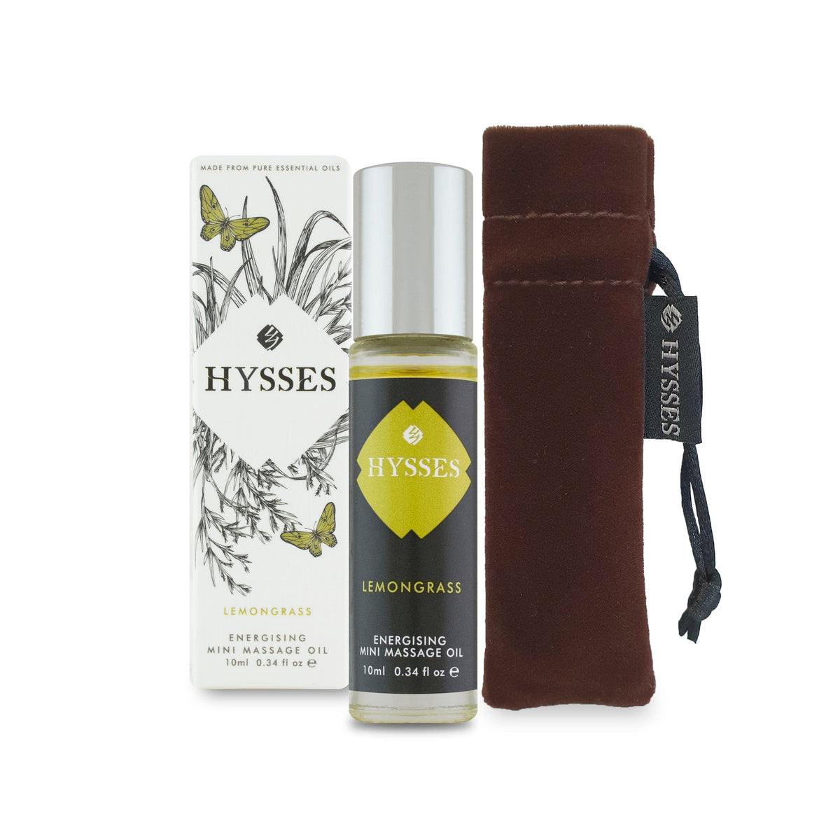 Hysses Body Care Mini Massage Oil Lemongrass