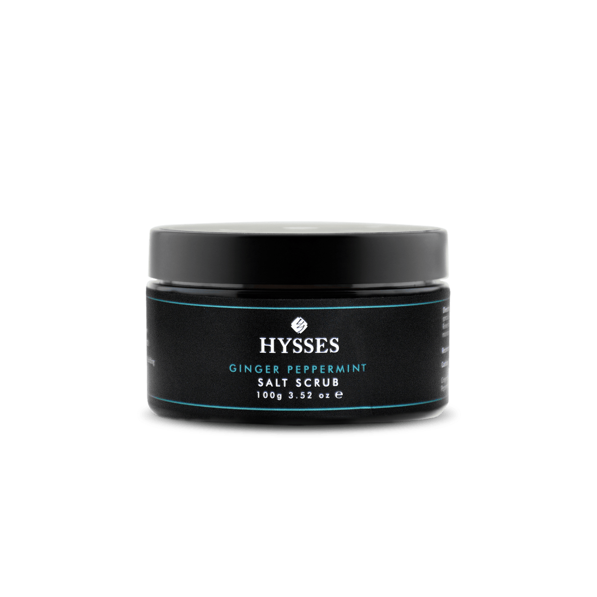 Hysses Body Care Salt Scrub Ginger Peppermint