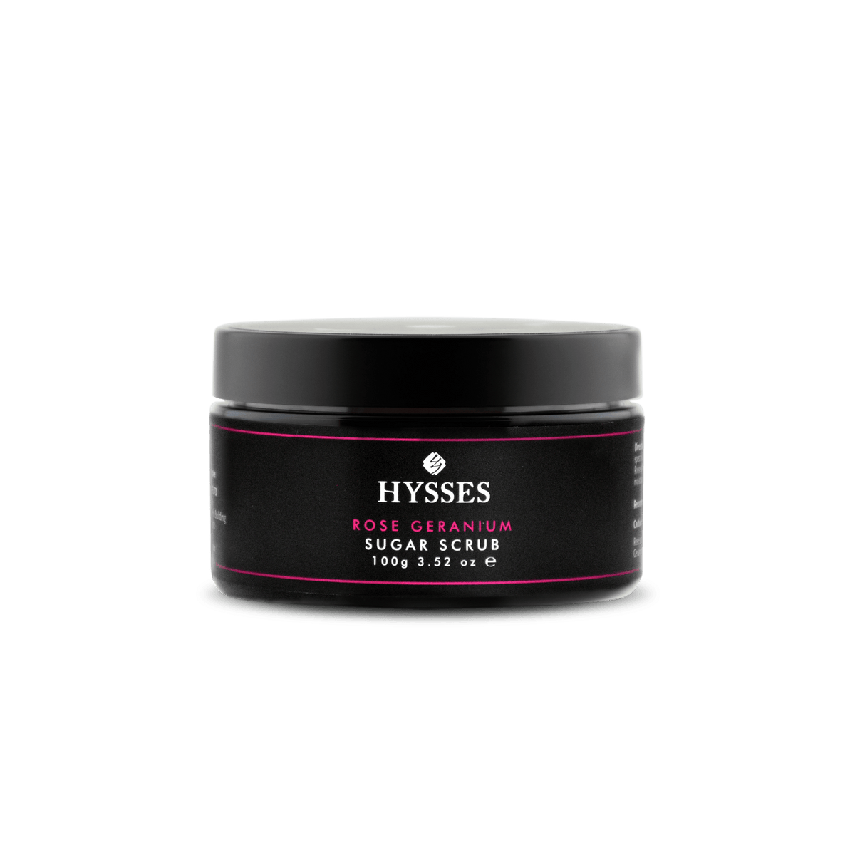 Hysses Body Care Sugar Scrub Rose Geranium