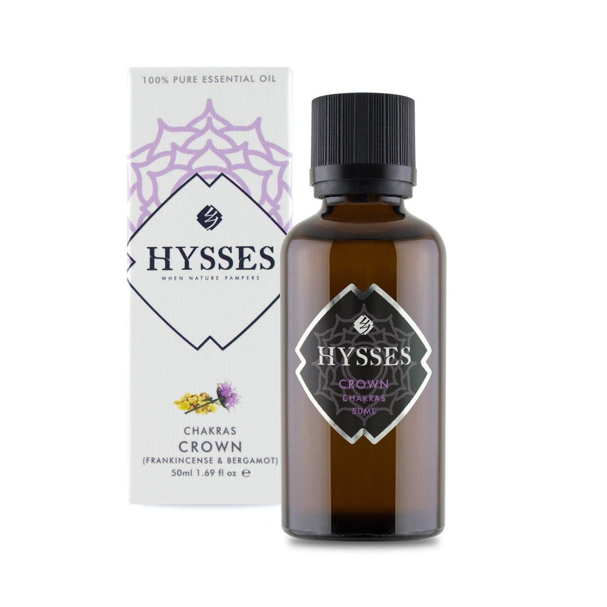 Hysses Essential Oil Chakras, Crown