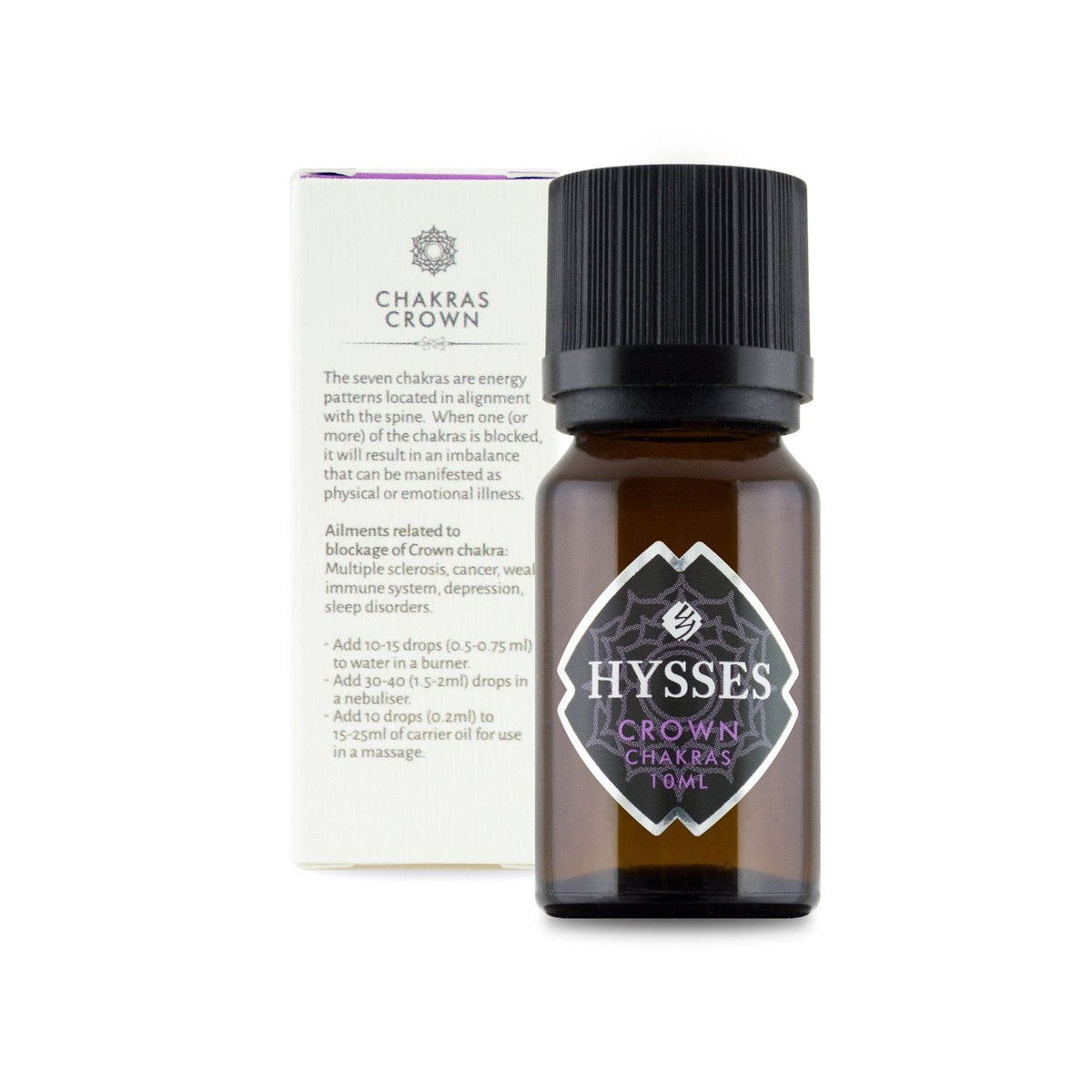 Hysses Essential Oil Chakras, Crown