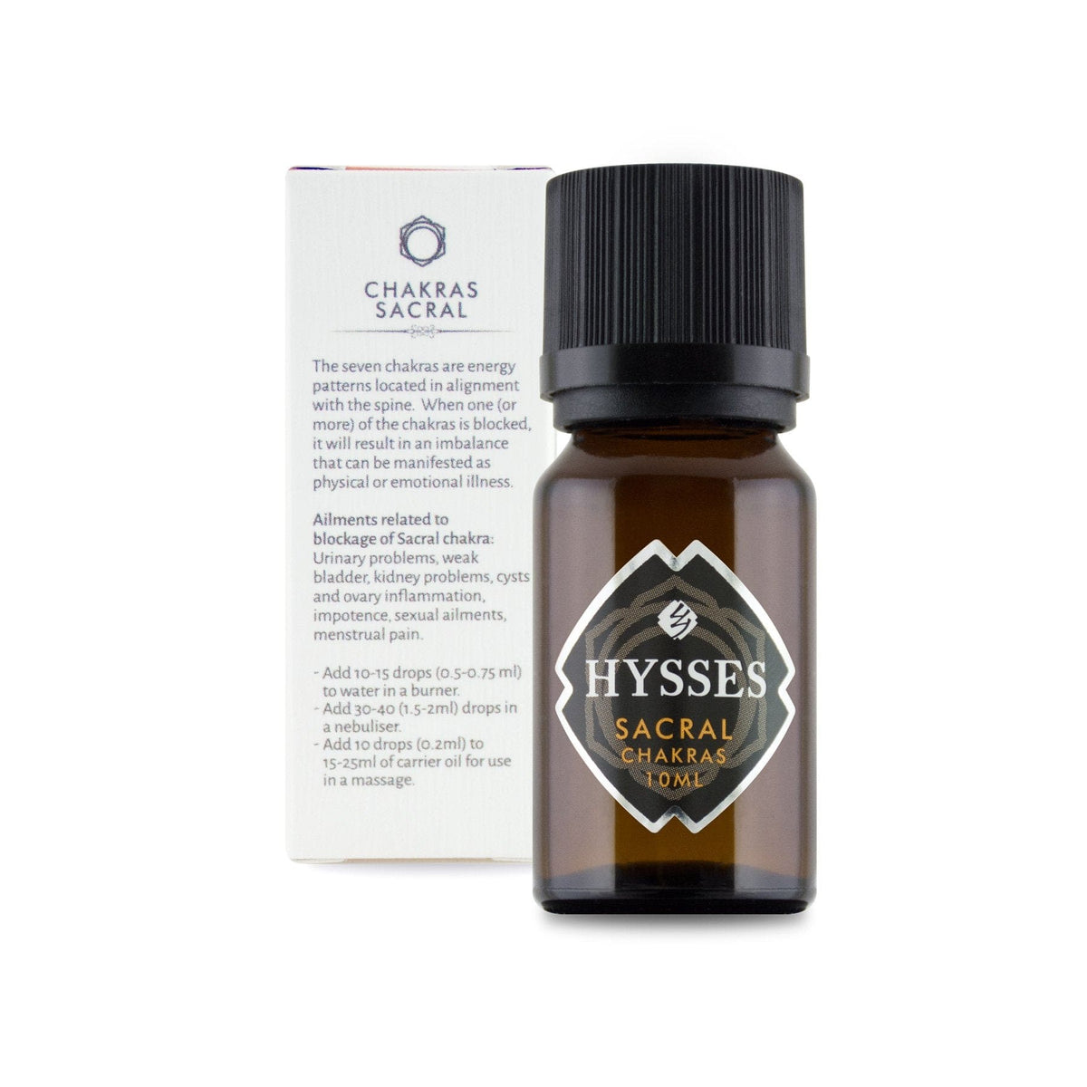 Hysses Essential Oil Chakras, Sacral