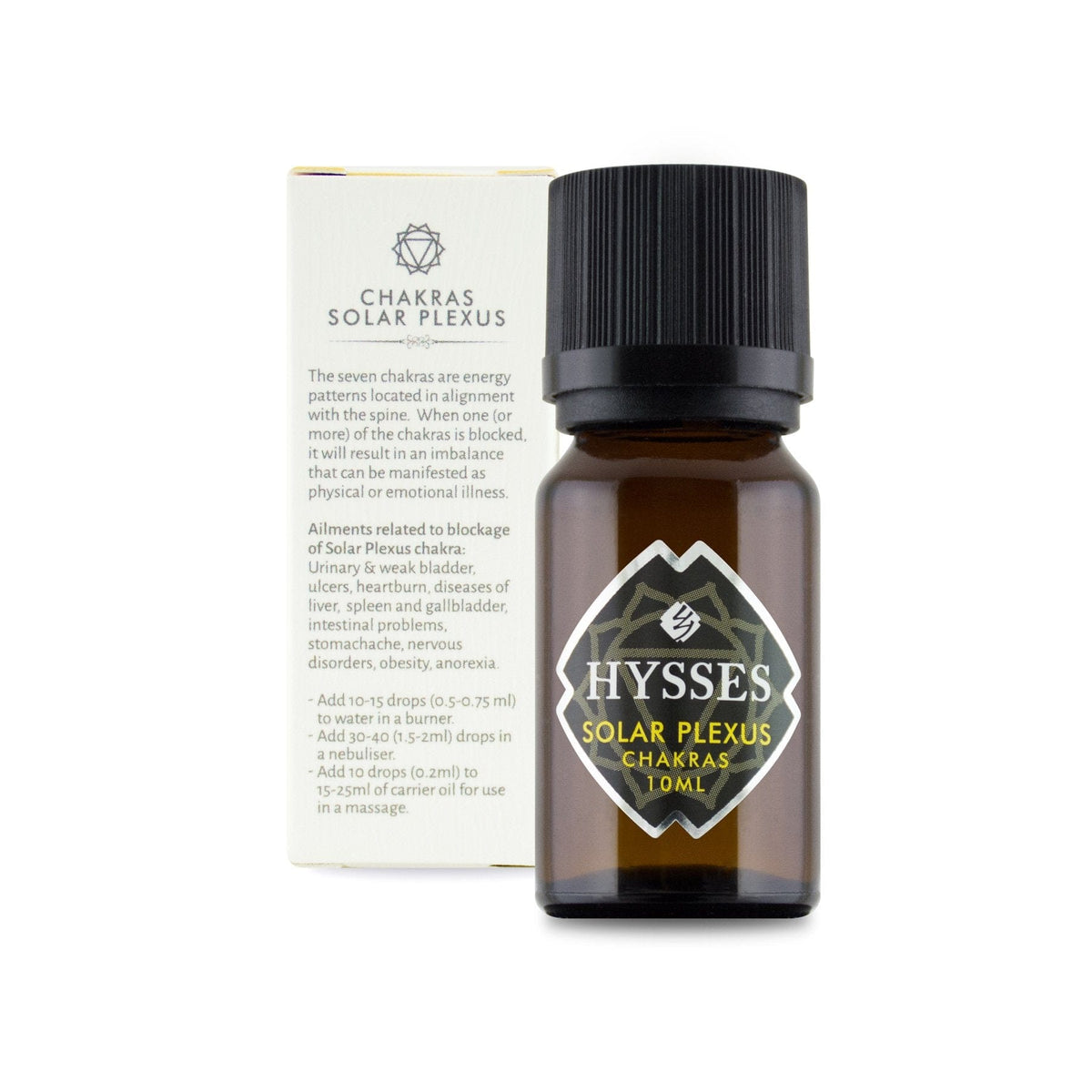 Hysses Essential Oil Chakras, Solar Plexus