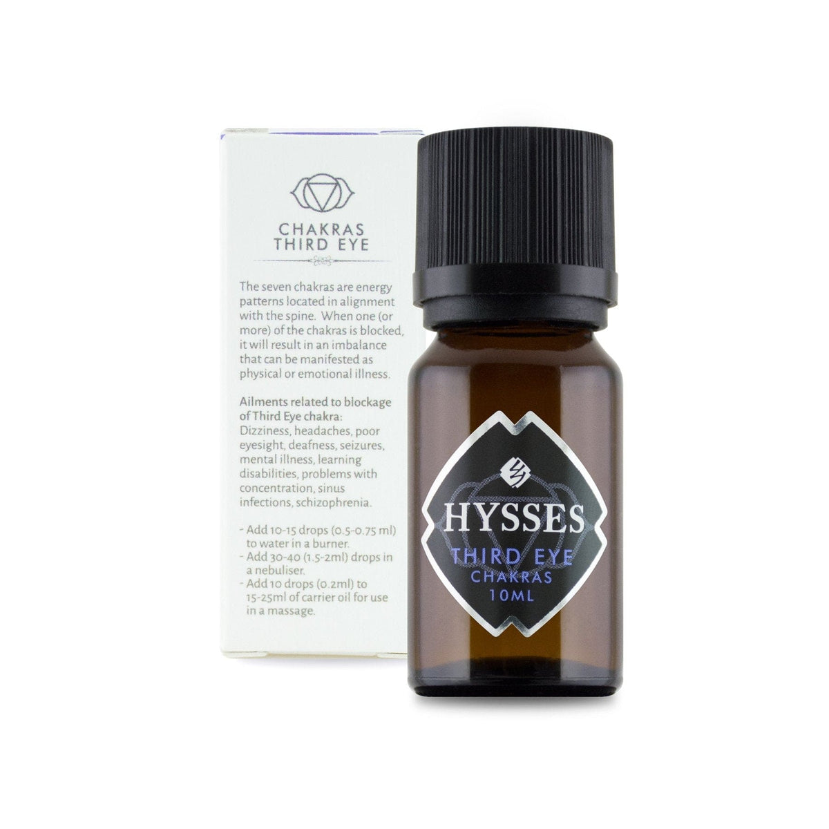 Hysses Essential Oil Chakras, Third Eye