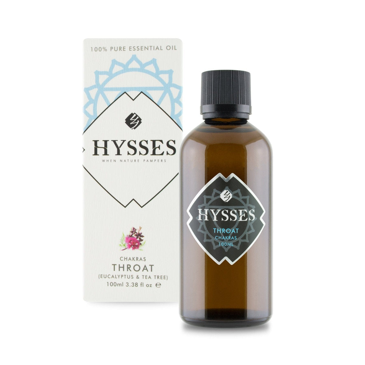 Hysses Essential Oil Chakras, Throat