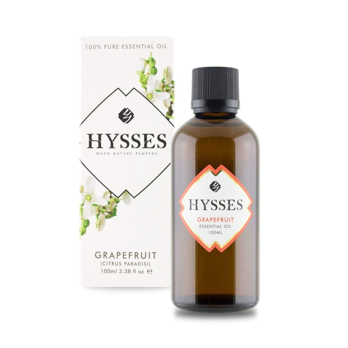 Hysses Essential Oil 100ml Essential Oil Grapefruit, 100ml