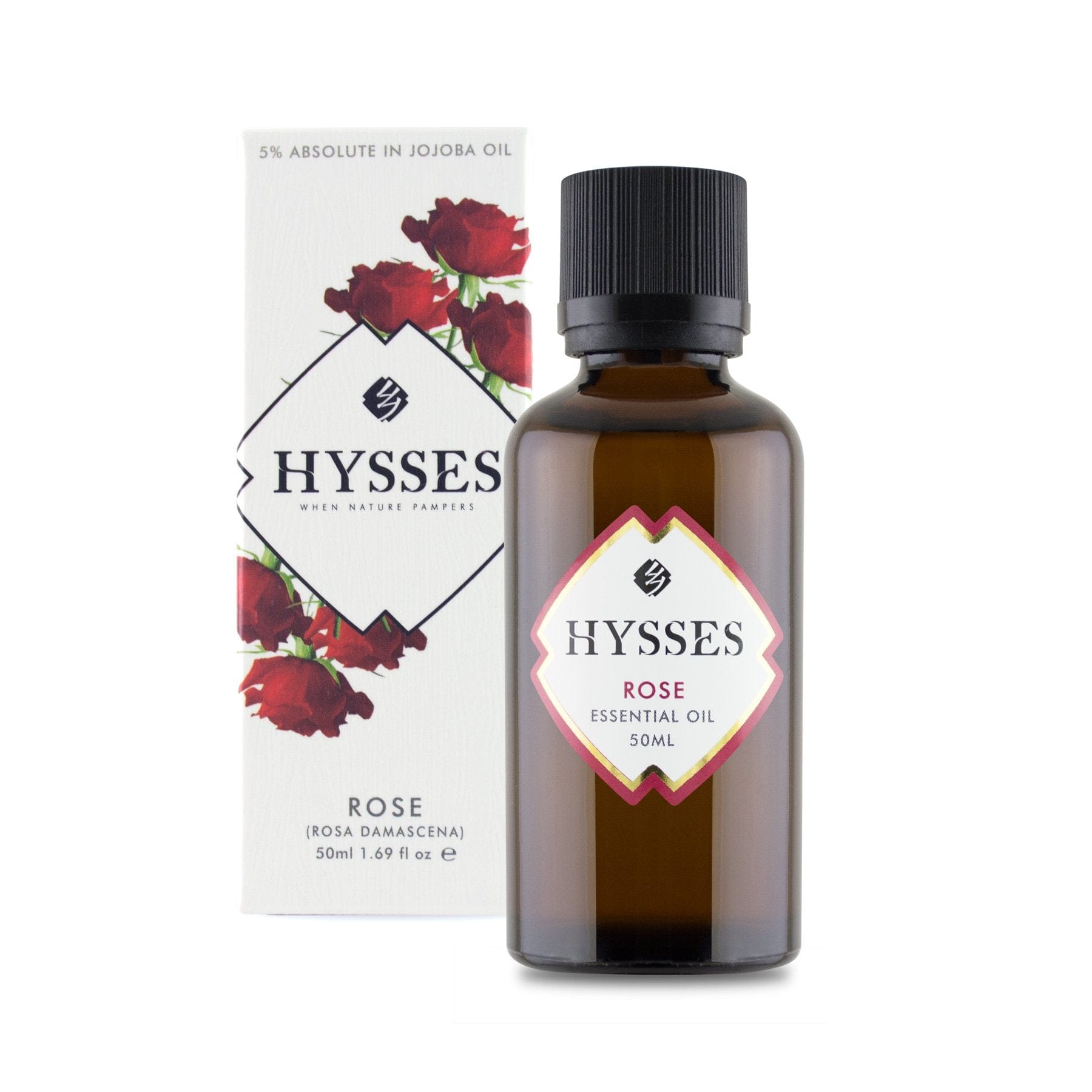 Hysses Essential Oil 10ml Essential Oil Rose  (5% in Jojoba Oil)