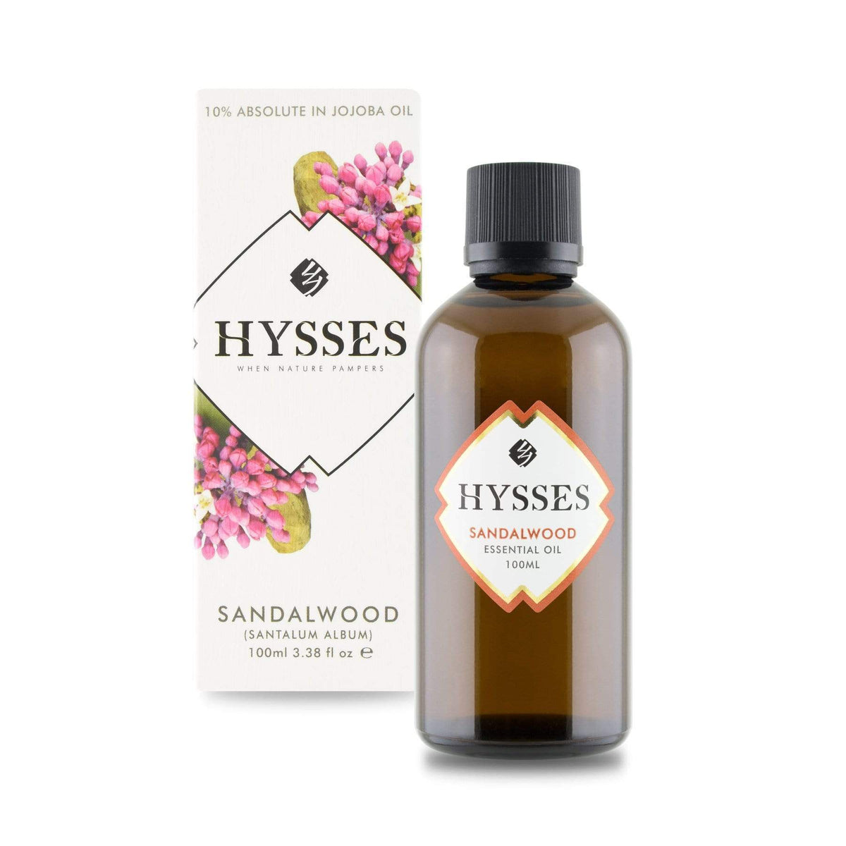 Hysses Essential Oil Essential Oil Sandalwood (10% in Jojoba Oil)