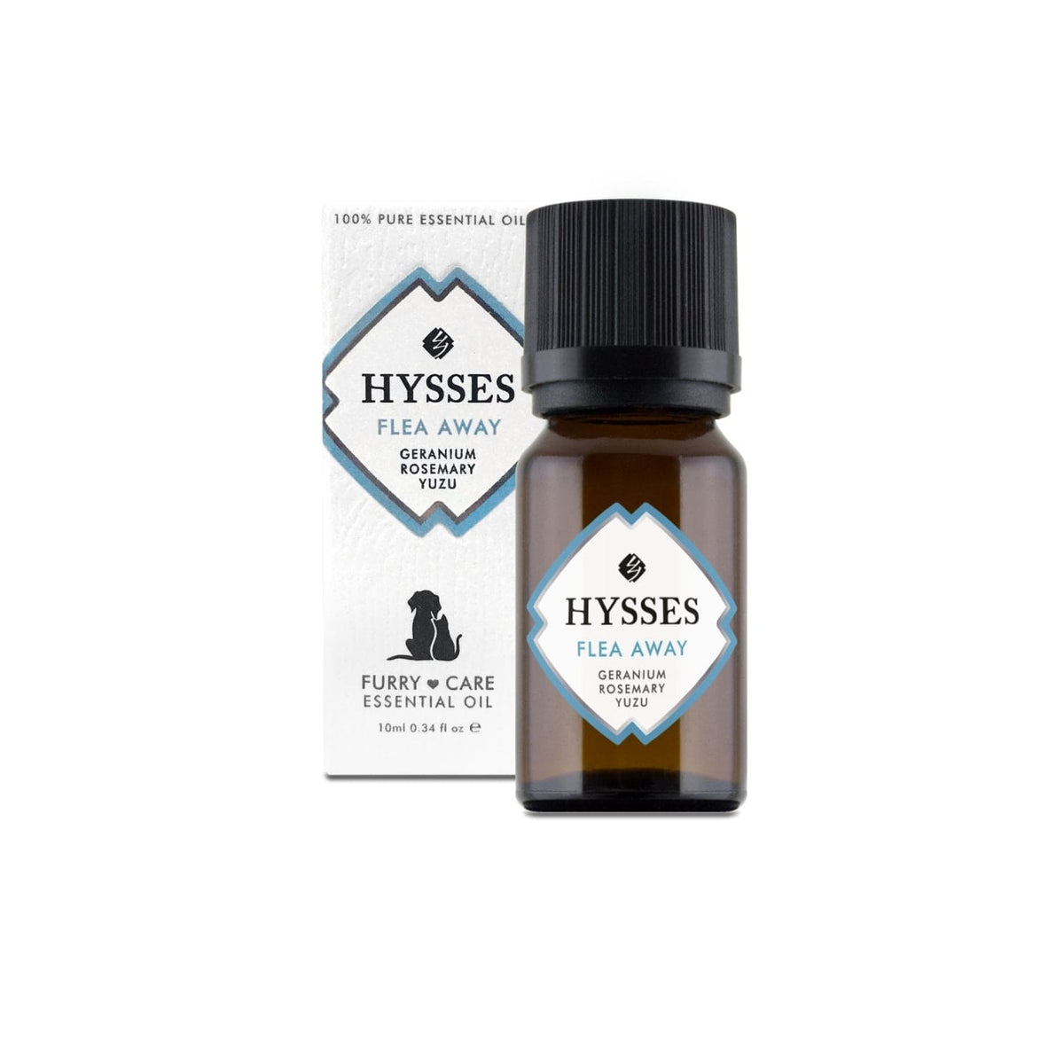 Hysses Essential Oil 10ml FurryCare, Flea Away