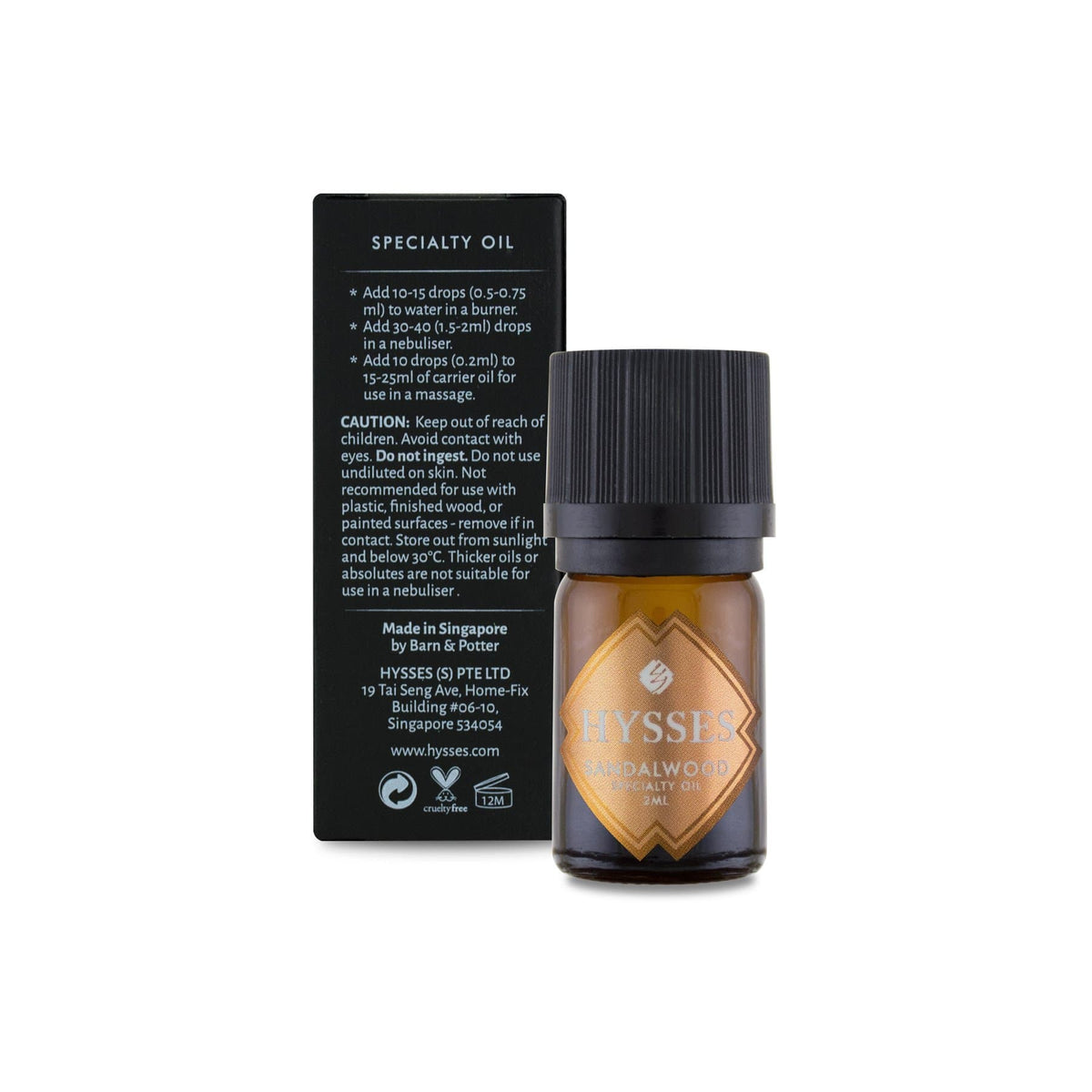 Hysses Essential Oil Sandalwood Absolute