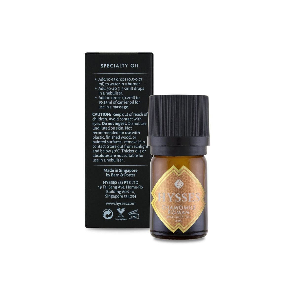 Hysses Essential Oil Specialty Oil Chamomile Roman