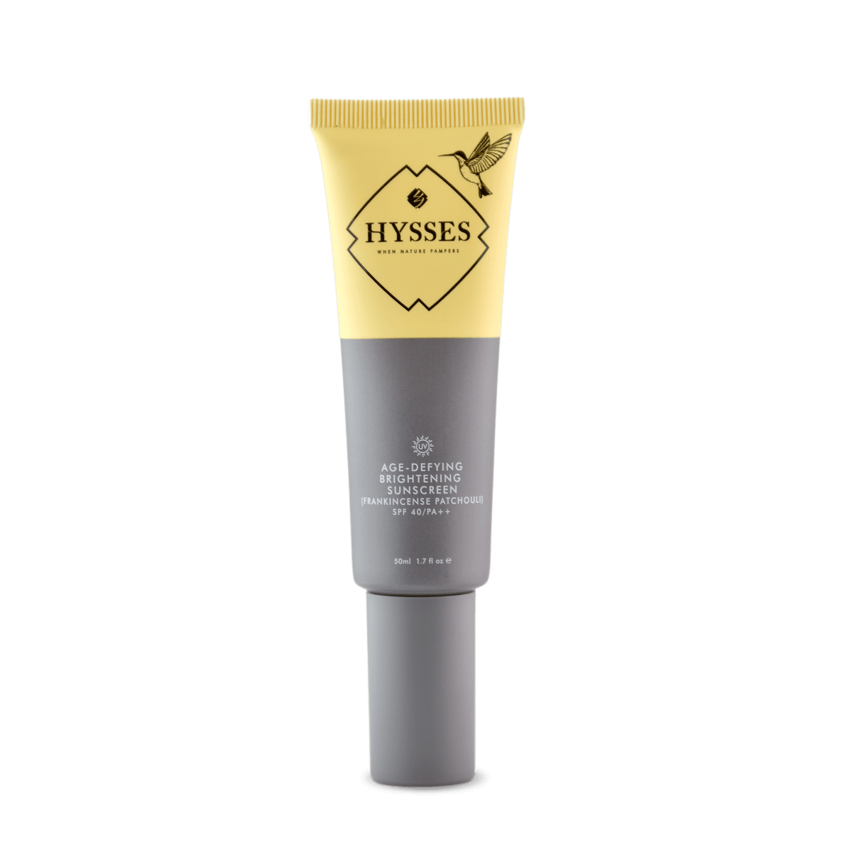 Age Defying Brightening Sunscreen Frankincense Patchouli SPF 40 / PA++ - Hysses Singapore