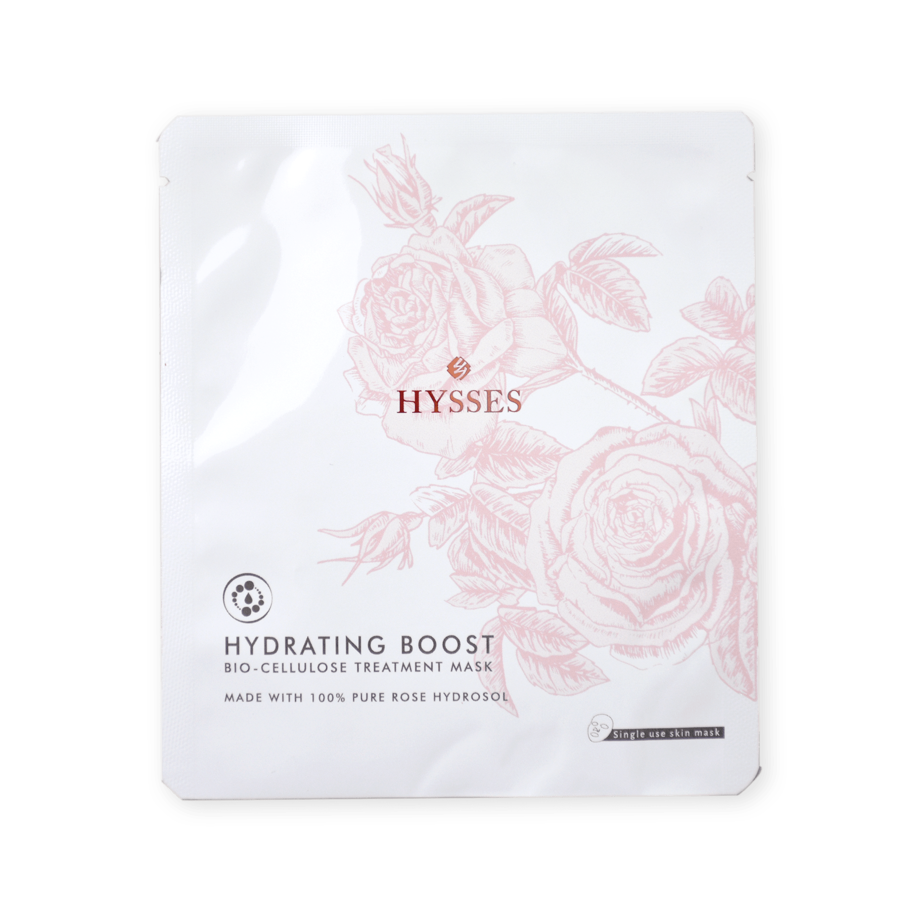 Bio Cellulose Hydrating Mask Rose - Hysses Singapore