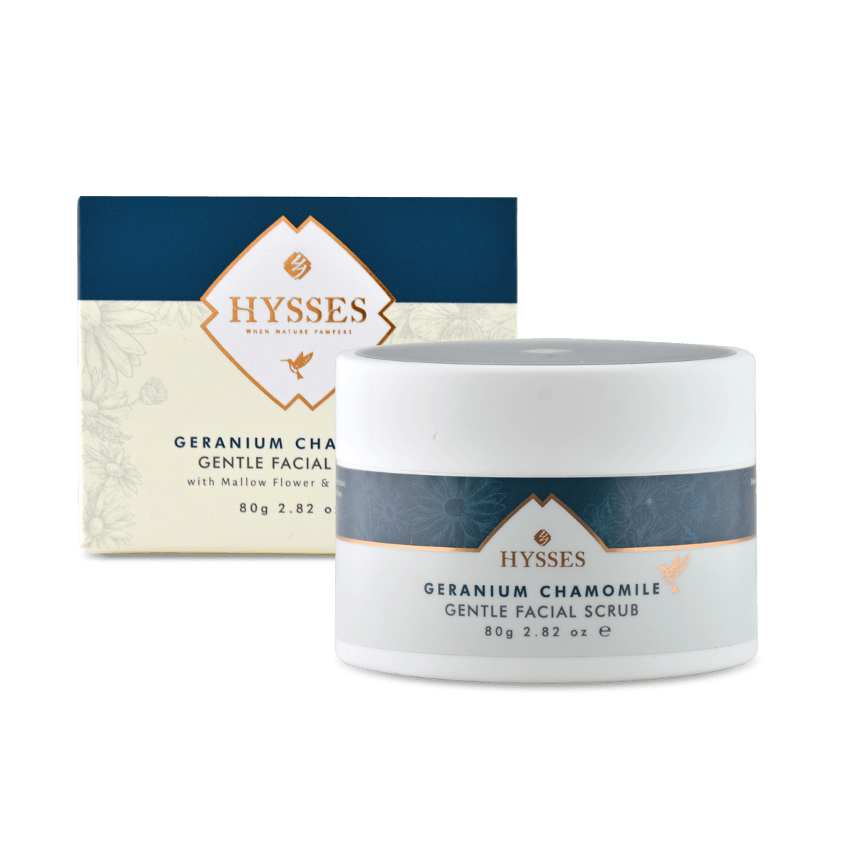 Facial Scrub Gentle Geranium Chamomile - Hysses Singapore