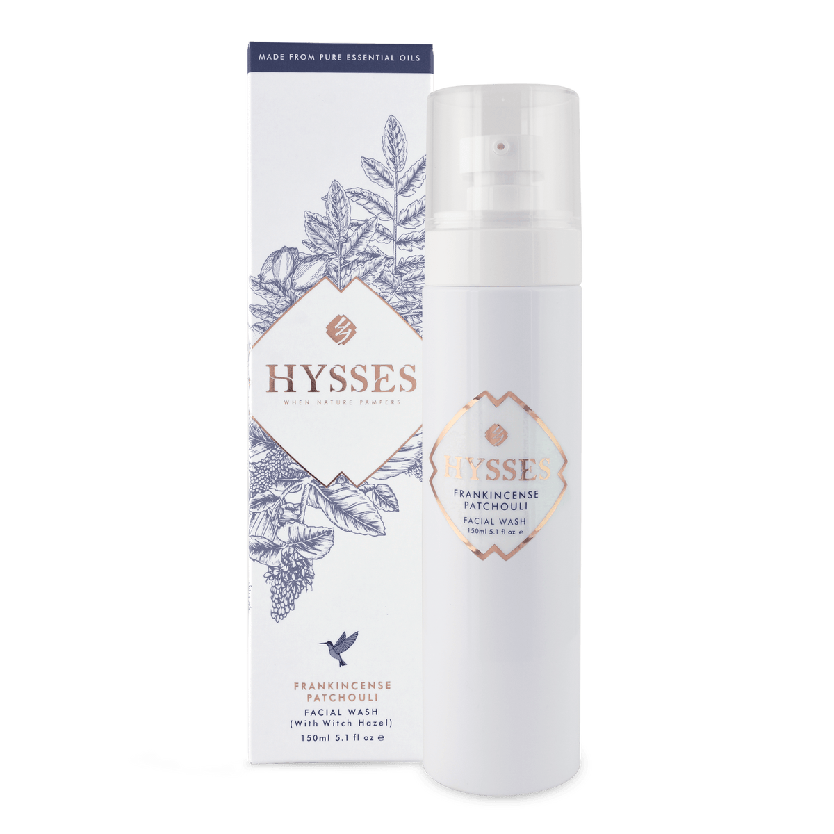 Facial Wash Frankincense Patchouli - Hysses Singapore