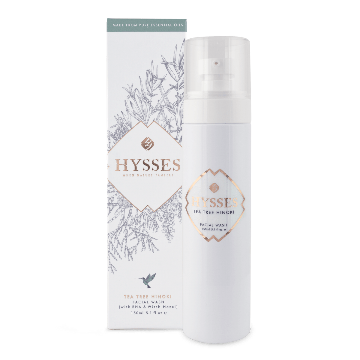 Facial Wash Tea Tree Hinoki - Hysses Singapore