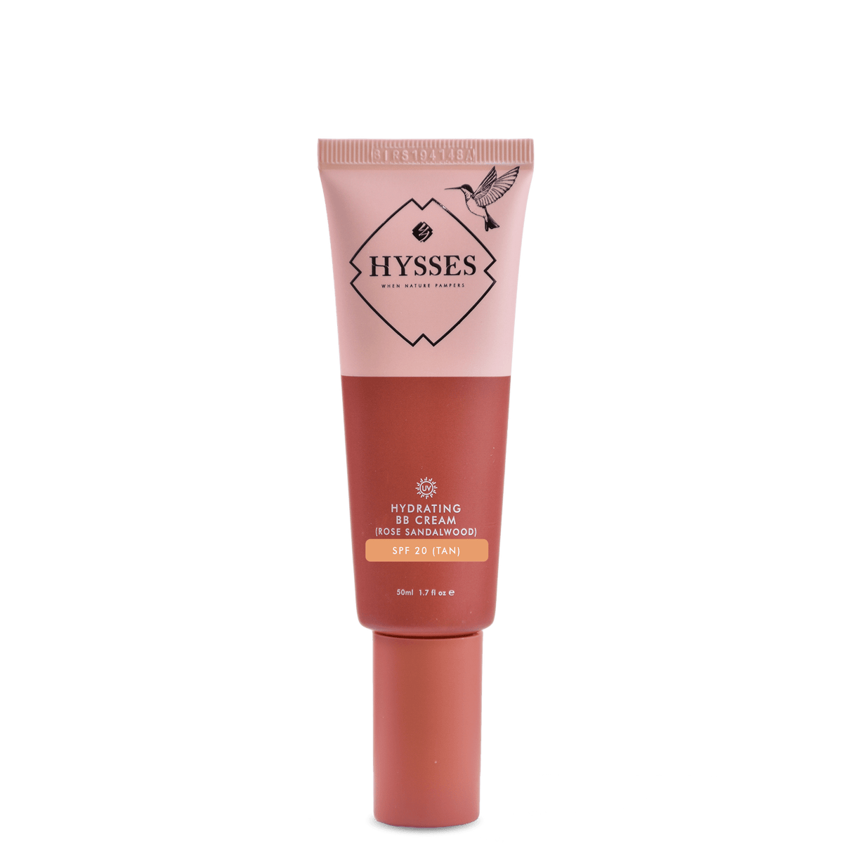 Hysses Face Care Hydrating BB Cream Rose Sandalwood SPF20