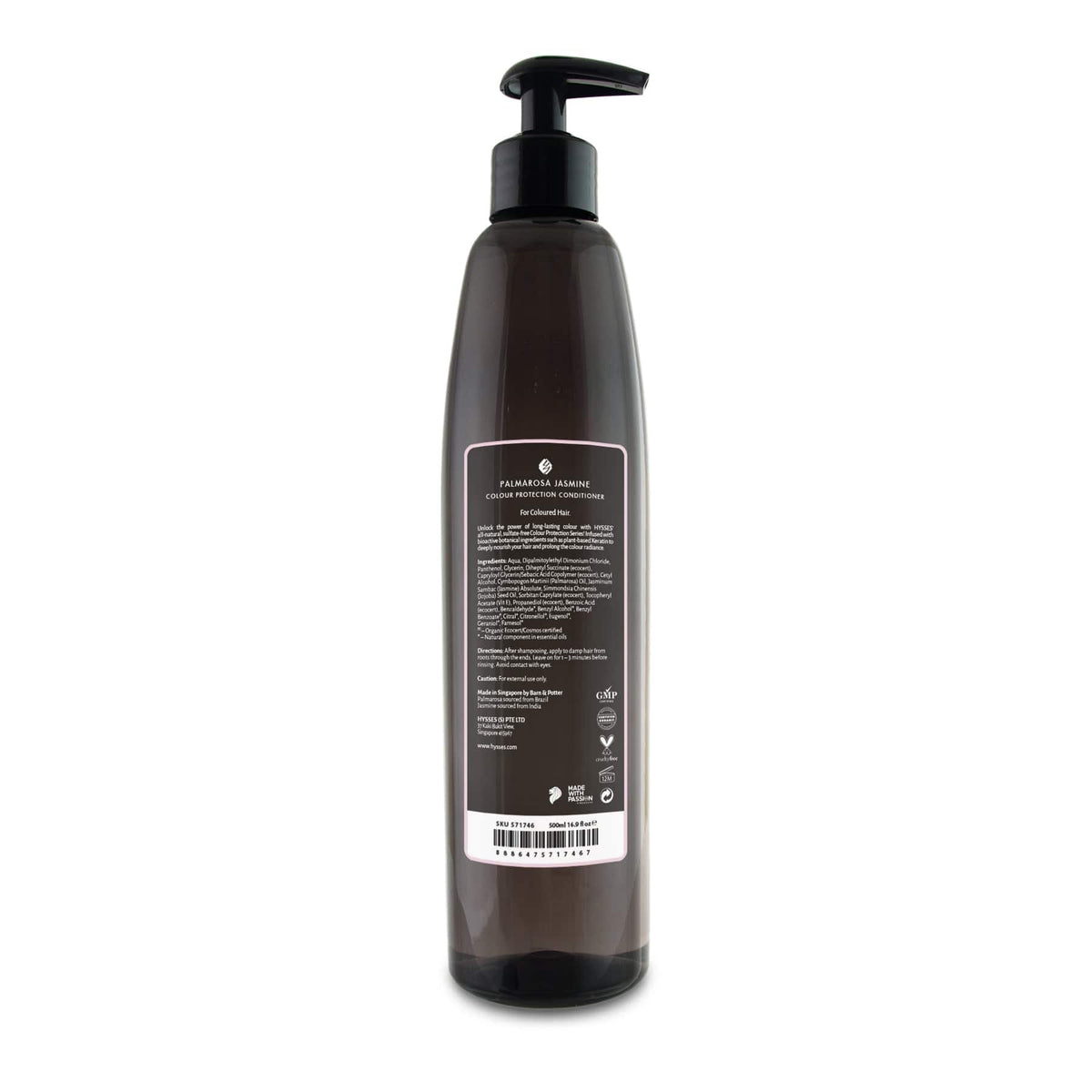 Hysses Hair Care Colour Protection Conditioner, Palmarosa Jasmine