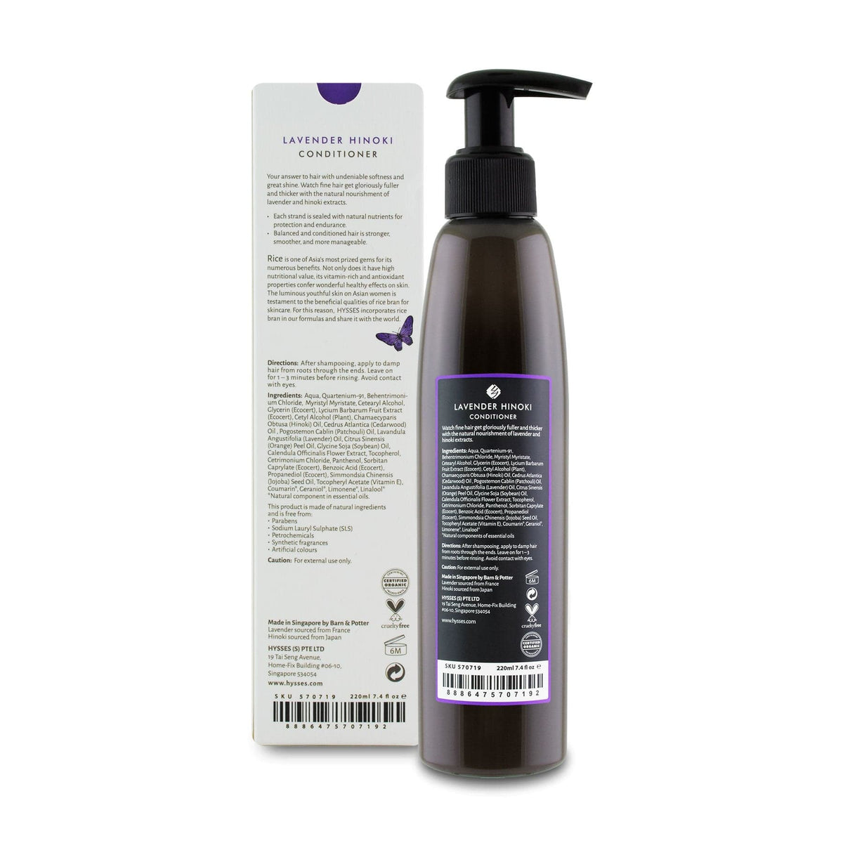 Conditioner Lavender Hinoki - Hysses Singapore