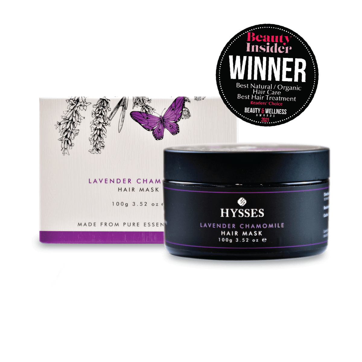 Hair Mask Lavender Chamomile - Hysses Singapore