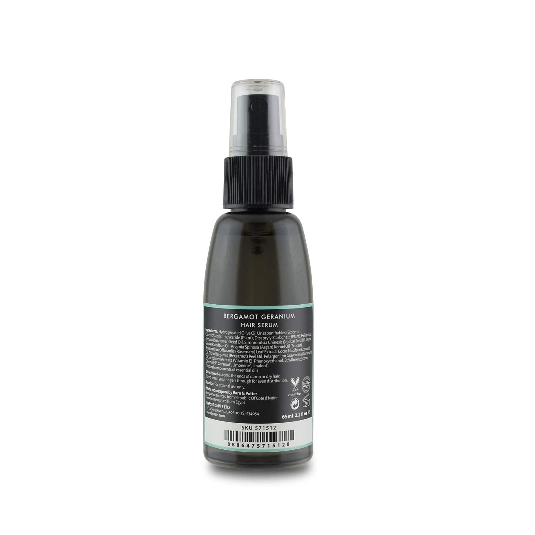 Photo of Bergamot Geranium Hair Serum