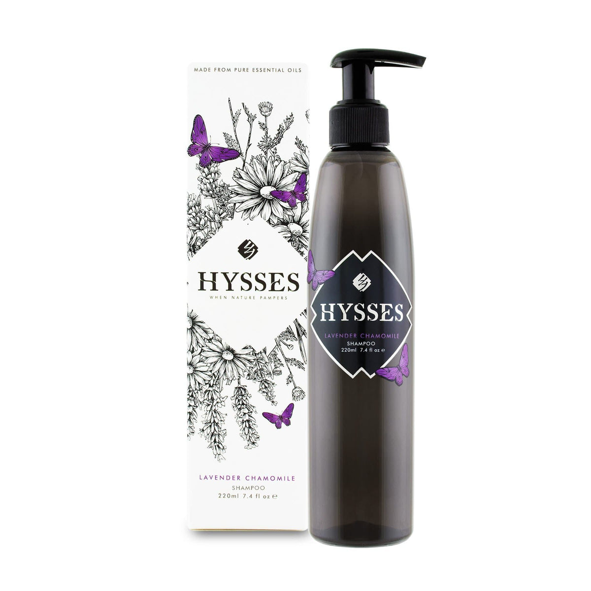 Hysses Hair Care 220ml SHAMPOO LAVENDER CHAMOMILE, 220ML (10%)