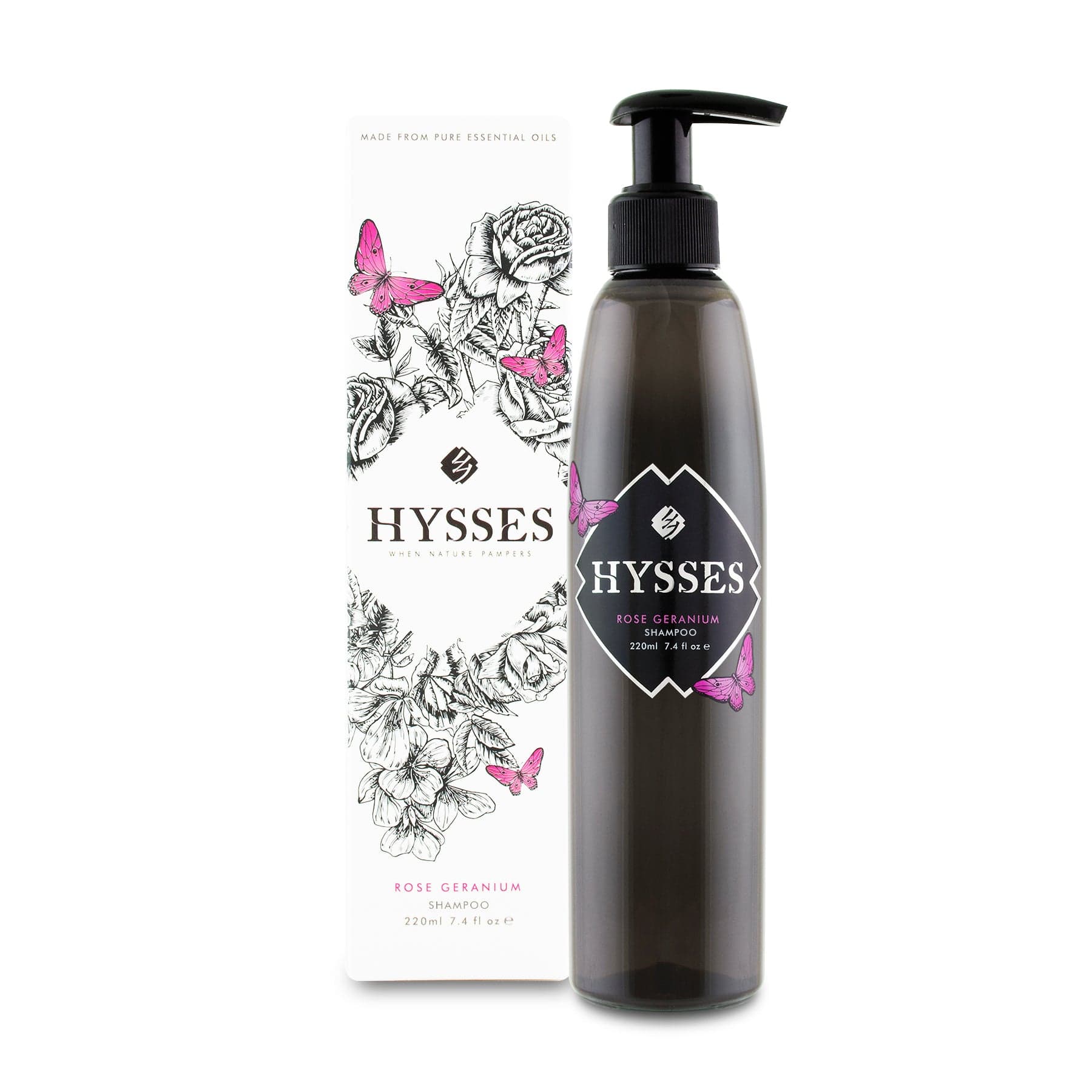 Hysses Hair Care 500ml Shampoo Rose Geranium, 500ml