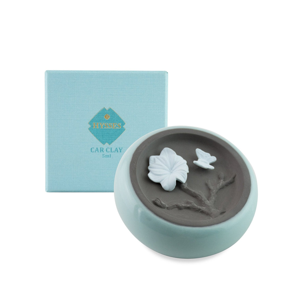 Car Clay Diffuser Camellia, Lemongrass 5ml - Hysses Singapore