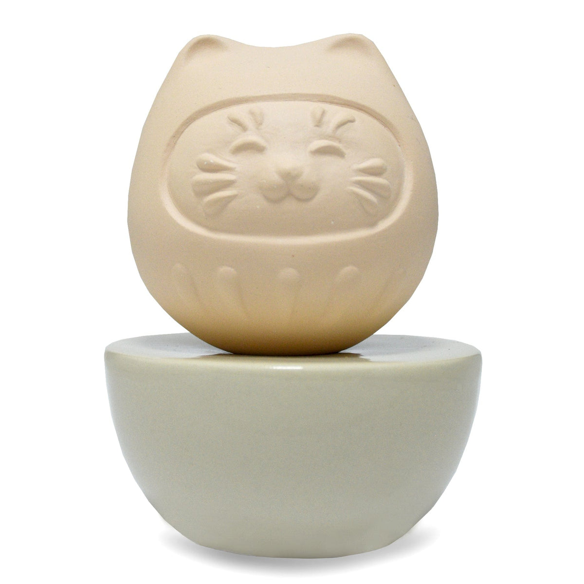 Hysses Home Scents Daruma Kitty Clay Diffuser