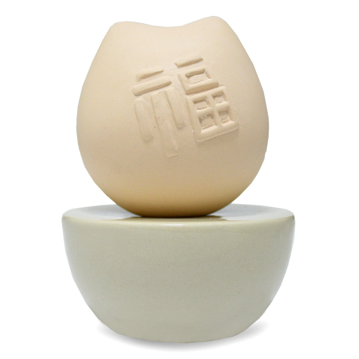 Hysses Home Scents Daruma Kitty Clay Diffuser